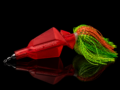 BladeFletch™ - Red Reaper, Wild Perch Skirt (2/5oz)